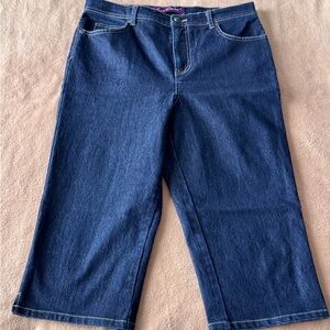 Gloria Vanderbilt Dark Blue Flare Jeans